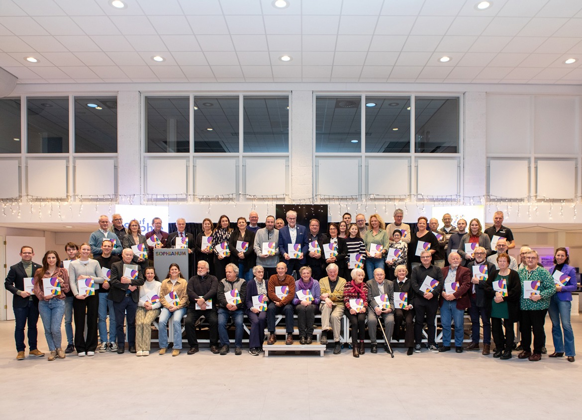 Sophianum Jubileumboek Groepsfoto