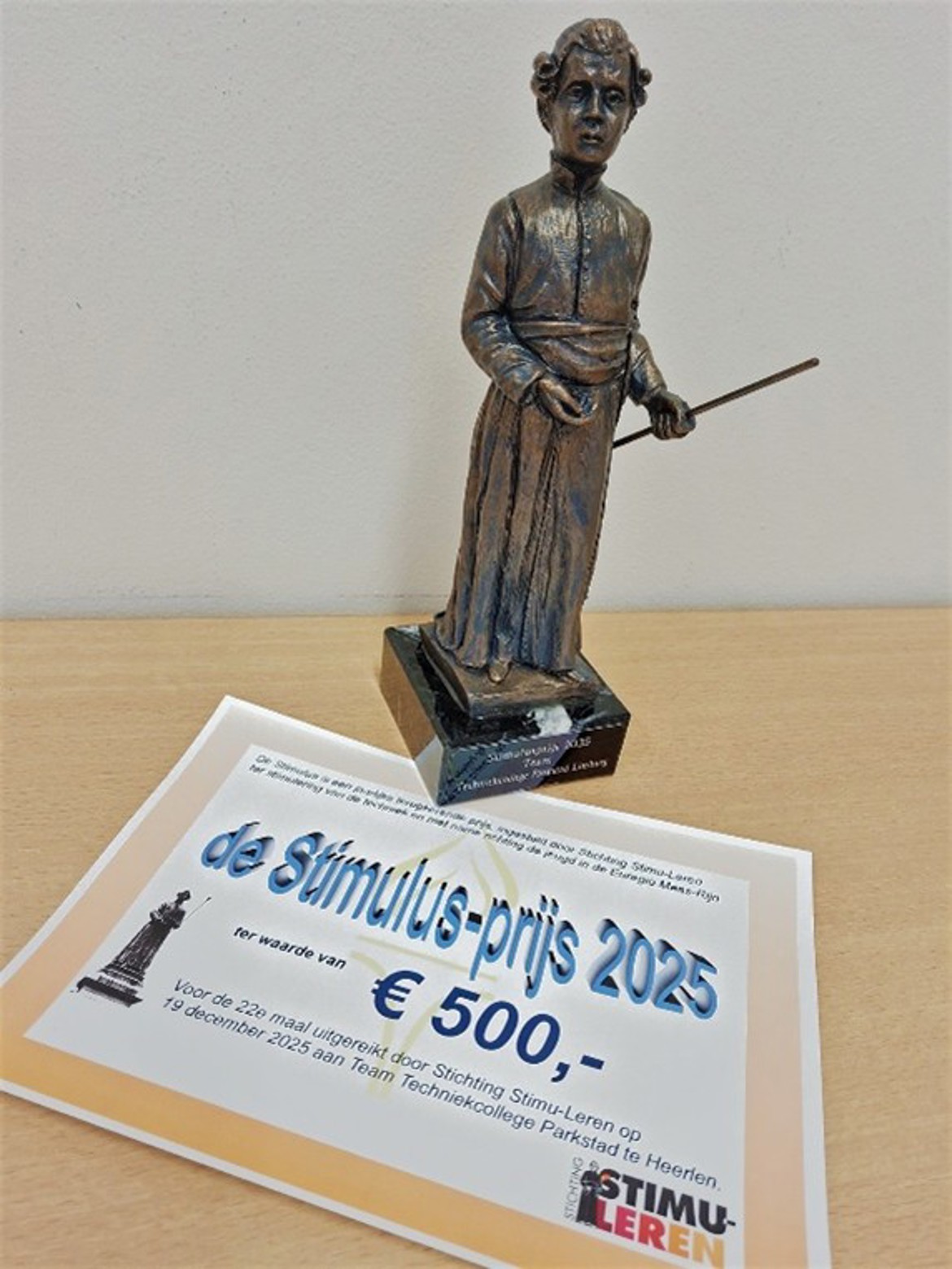 TCPL Stimulusprijs Prijs