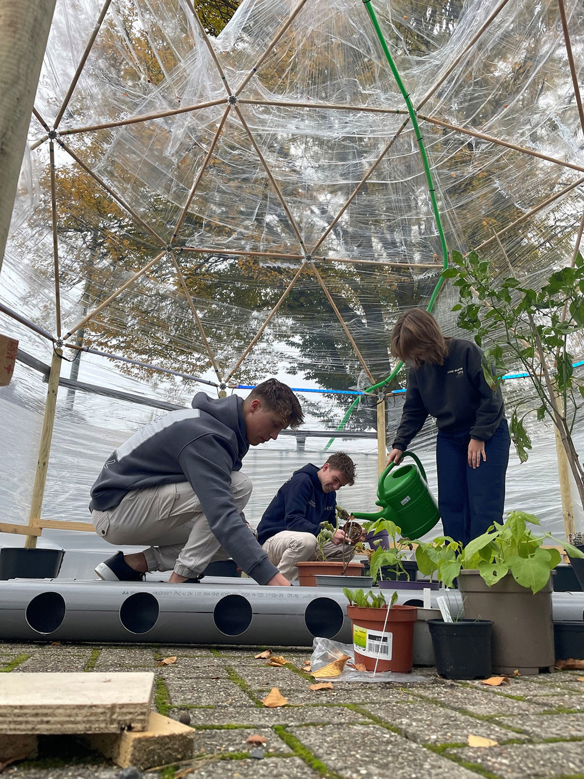 Vrijeschool Parkstad Heerlen Ecodome Klein